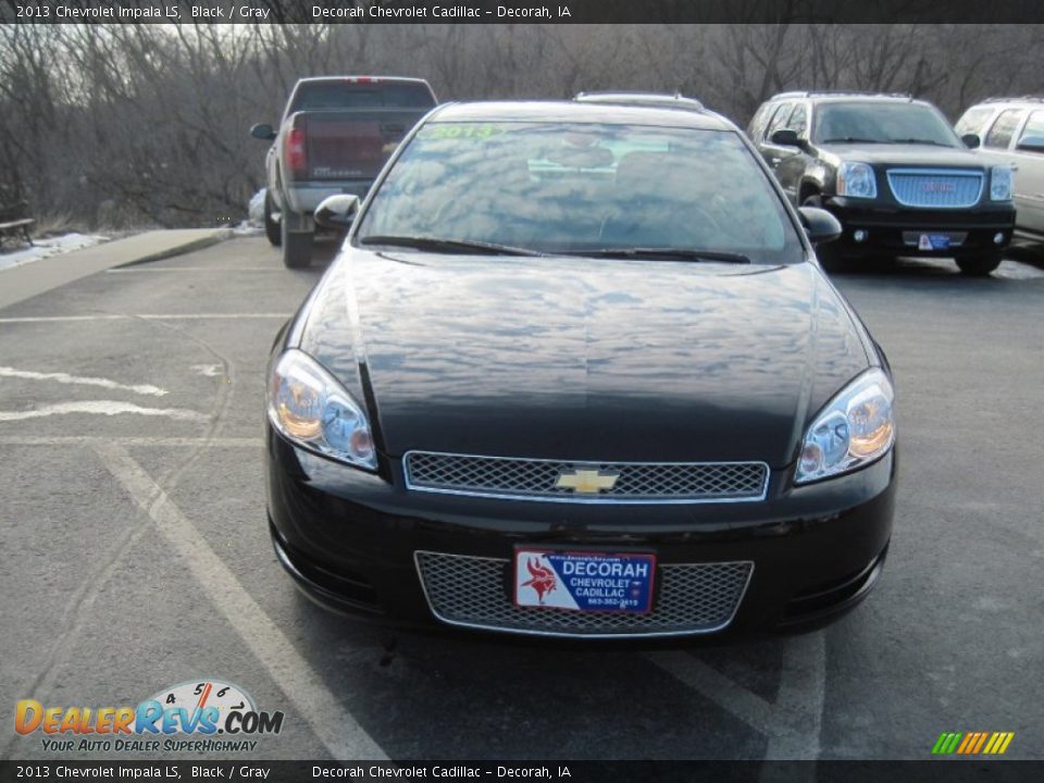 2013 Chevrolet Impala LS Black / Gray Photo #2