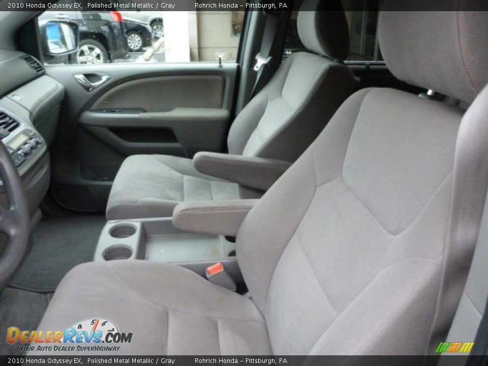 2010 Honda Odyssey EX Polished Metal Metallic / Gray Photo #4