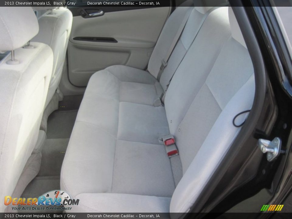 Rear Seat of 2013 Chevrolet Impala LS Photo #7