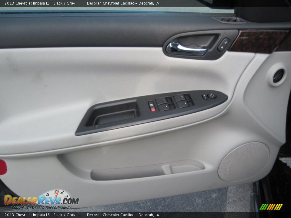 2013 Chevrolet Impala LS Black / Gray Photo #9
