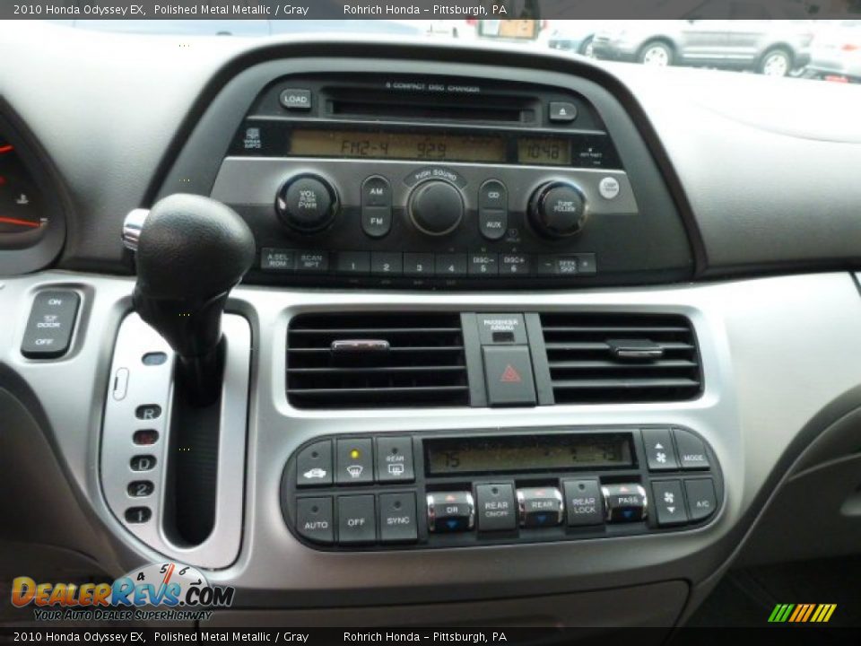 2010 Honda Odyssey EX Polished Metal Metallic / Gray Photo #10