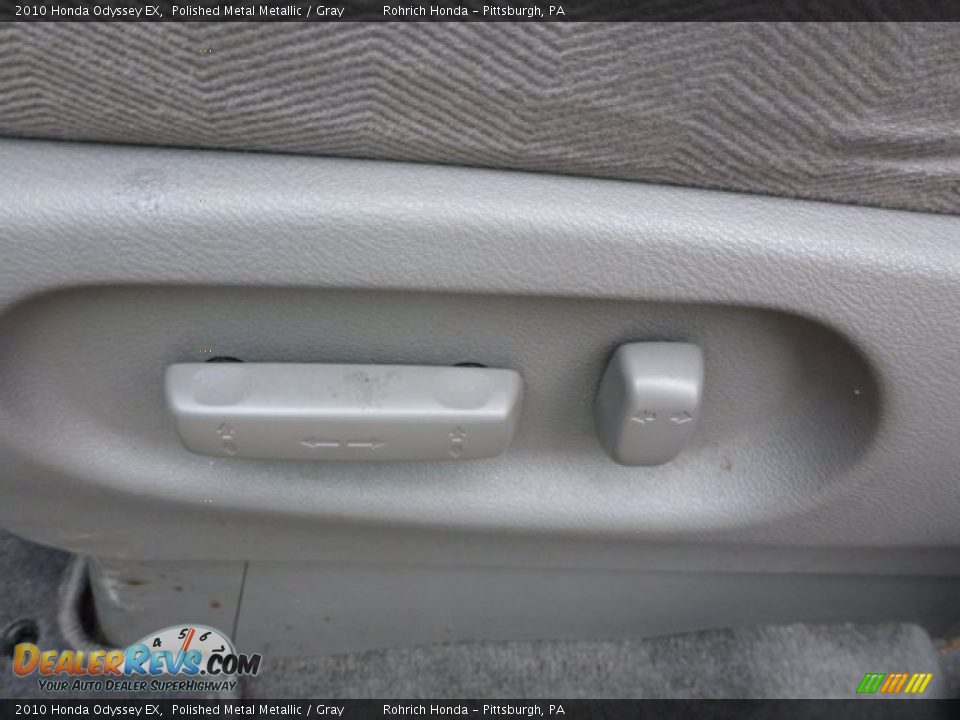 2010 Honda Odyssey EX Polished Metal Metallic / Gray Photo #13