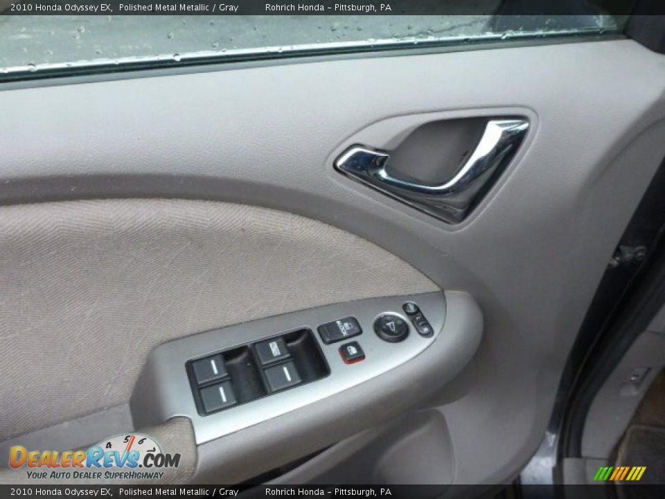 2010 Honda Odyssey EX Polished Metal Metallic / Gray Photo #14