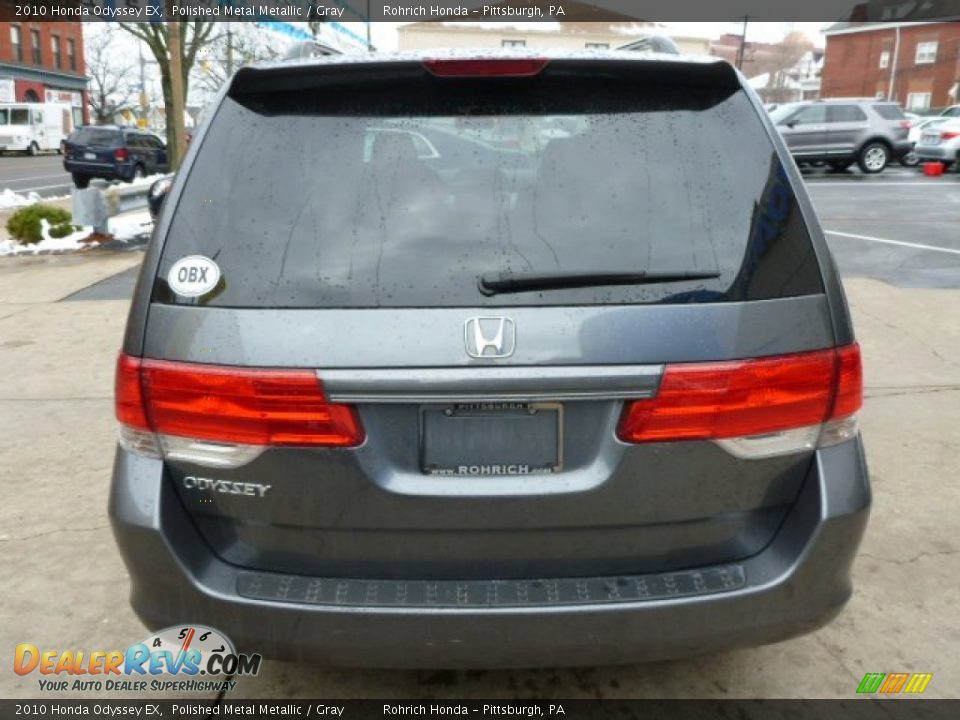 2010 Honda Odyssey EX Polished Metal Metallic / Gray Photo #17