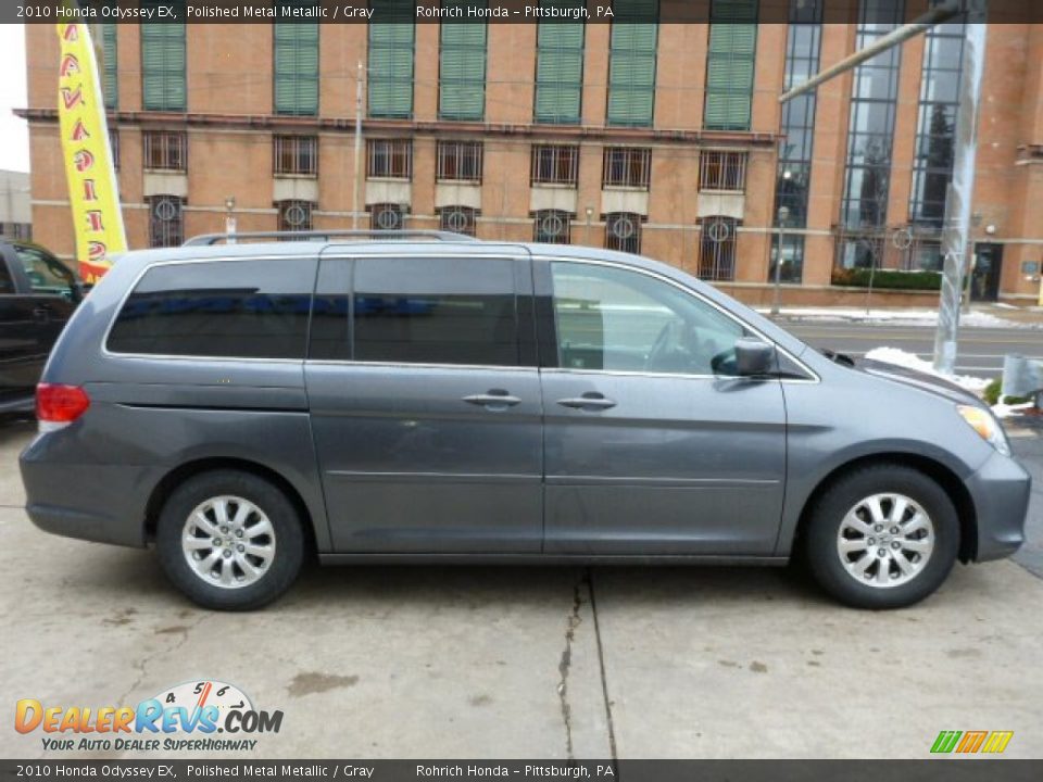 2010 Honda Odyssey EX Polished Metal Metallic / Gray Photo #18