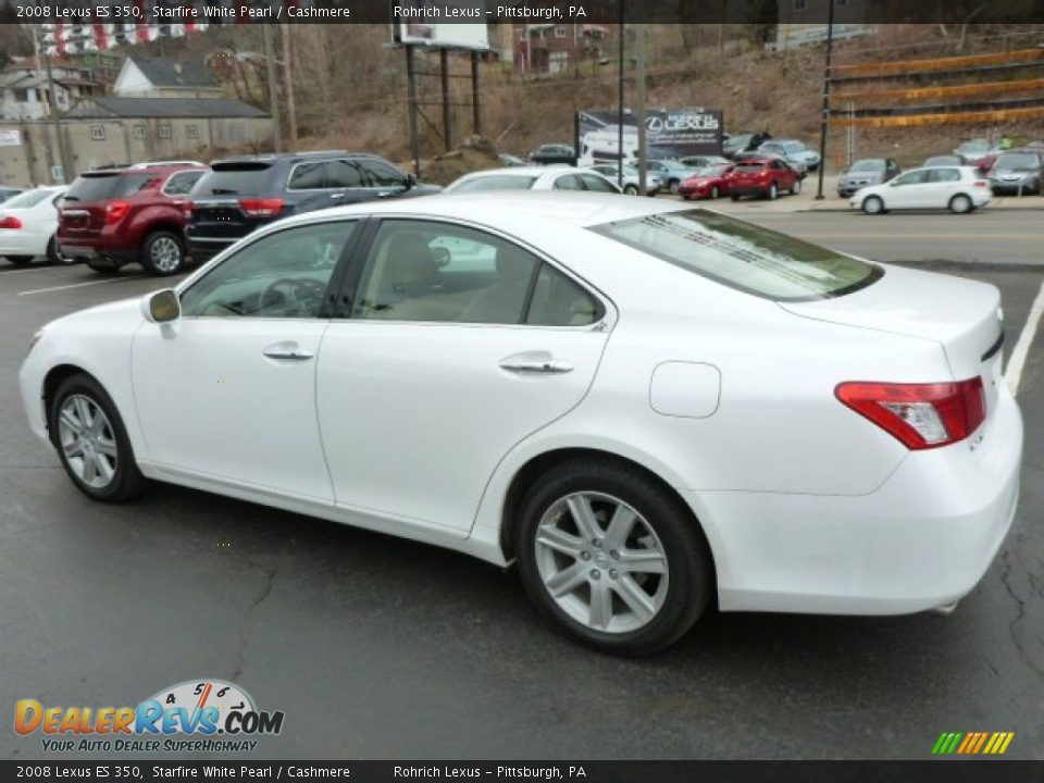 2008 Lexus ES 350 Starfire White Pearl / Cashmere Photo #2