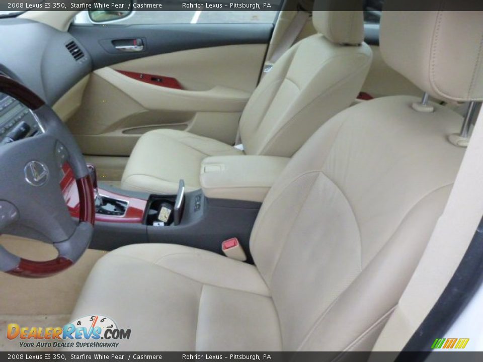 2008 Lexus ES 350 Starfire White Pearl / Cashmere Photo #4