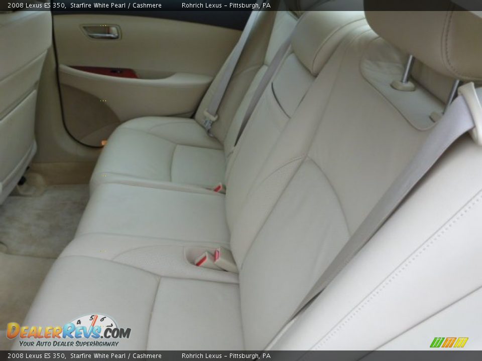 2008 Lexus ES 350 Starfire White Pearl / Cashmere Photo #5