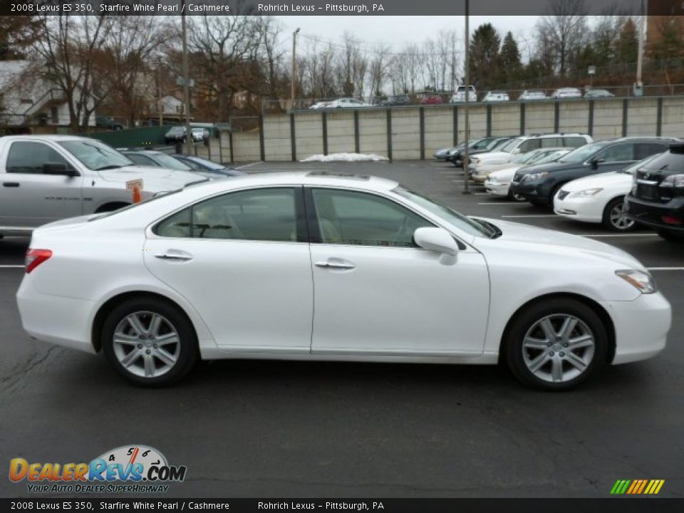 2008 Lexus ES 350 Starfire White Pearl / Cashmere Photo #11
