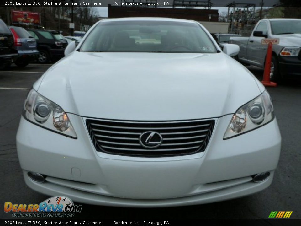 2008 Lexus ES 350 Starfire White Pearl / Cashmere Photo #12