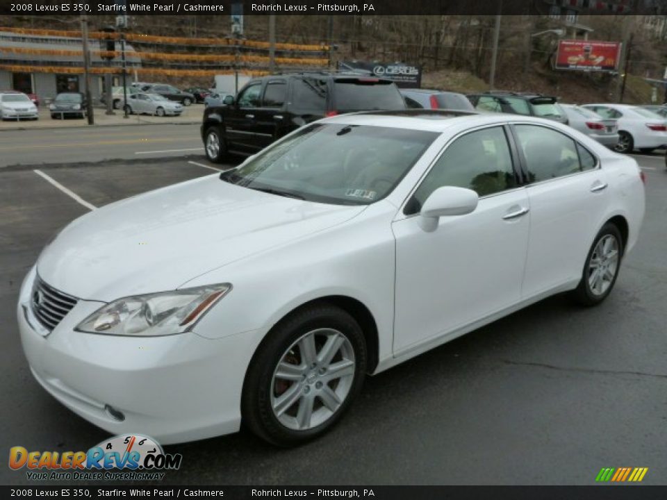 2008 Lexus ES 350 Starfire White Pearl / Cashmere Photo #13