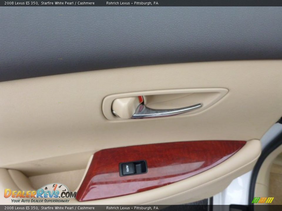 2008 Lexus ES 350 Starfire White Pearl / Cashmere Photo #15