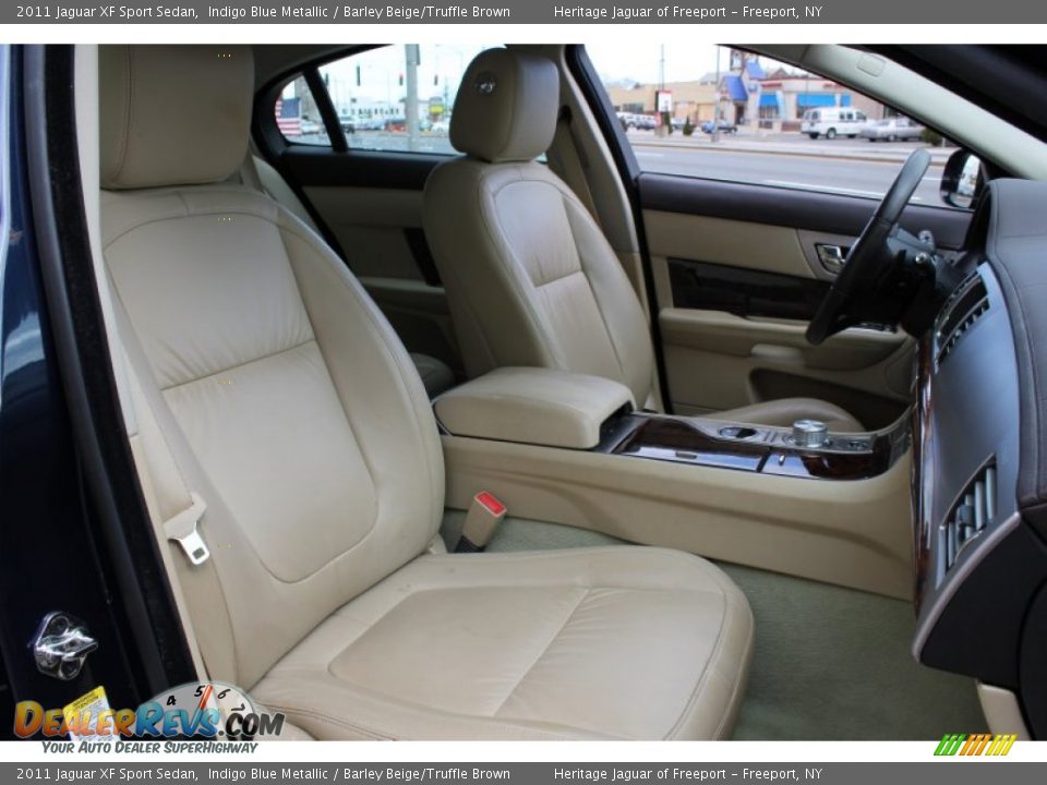 Barley Beige/Truffle Brown Interior - 2011 Jaguar XF Sport Sedan Photo #10