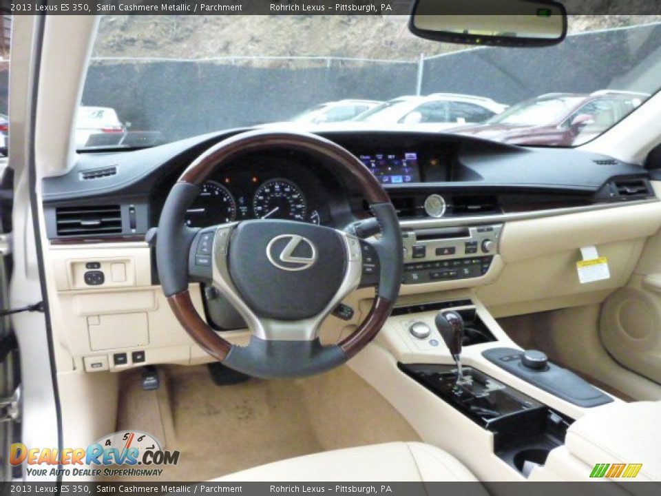 2013 Lexus ES 350 Satin Cashmere Metallic / Parchment Photo #12