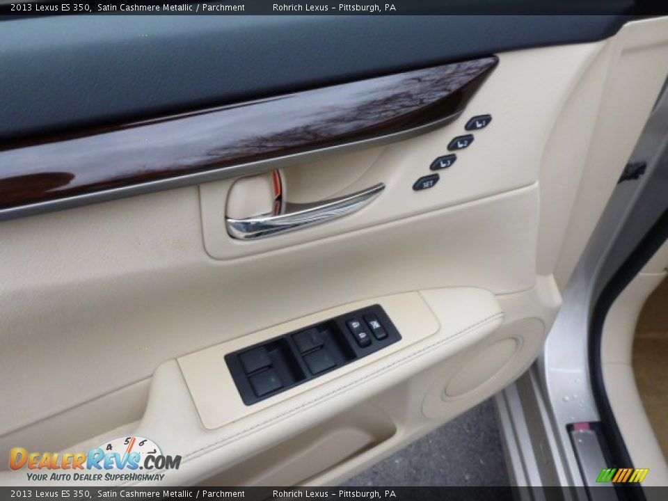 2013 Lexus ES 350 Satin Cashmere Metallic / Parchment Photo #14