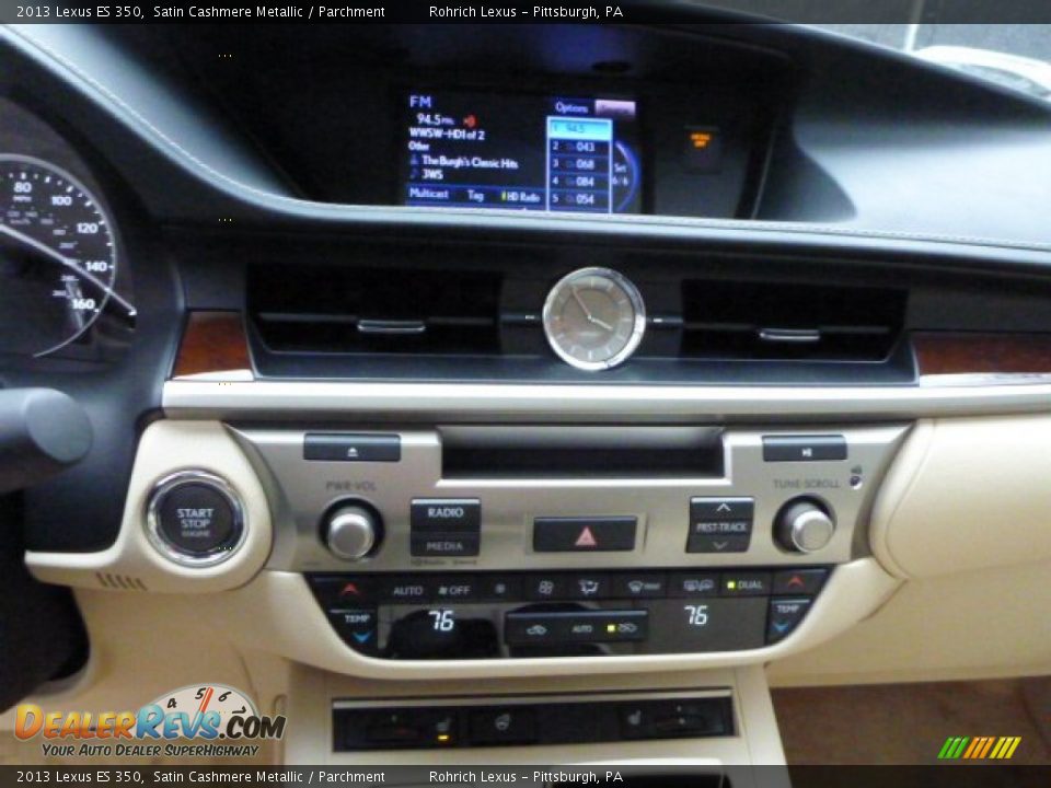 2013 Lexus ES 350 Satin Cashmere Metallic / Parchment Photo #18