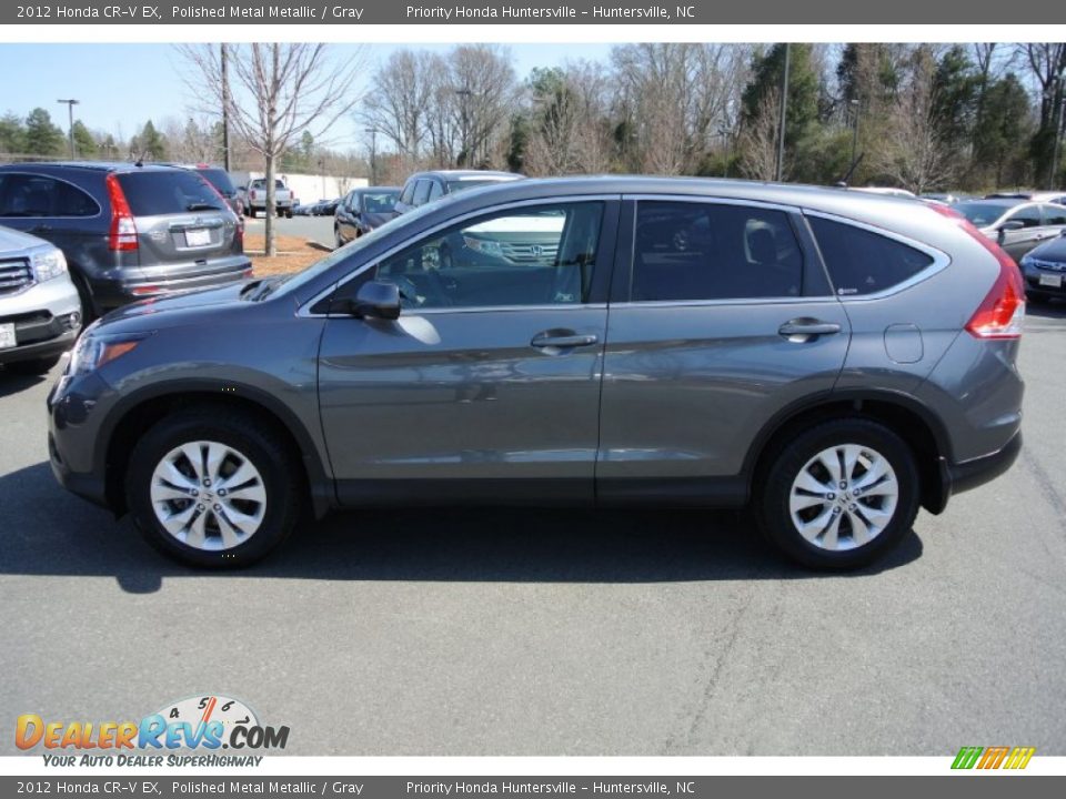 Polished Metal Metallic 2012 Honda CR-V EX Photo #3