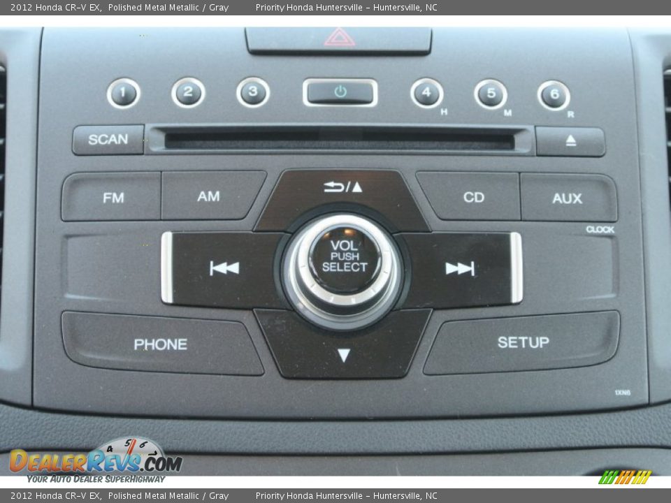 Controls of 2012 Honda CR-V EX Photo #17