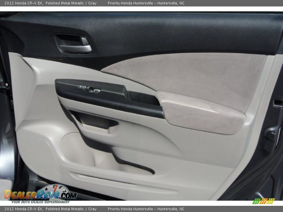 2012 Honda CR-V EX Polished Metal Metallic / Gray Photo #24