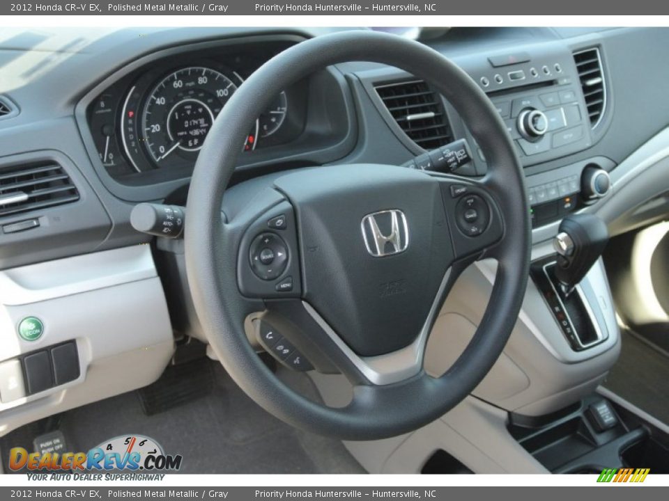 2012 Honda CR-V EX Steering Wheel Photo #27