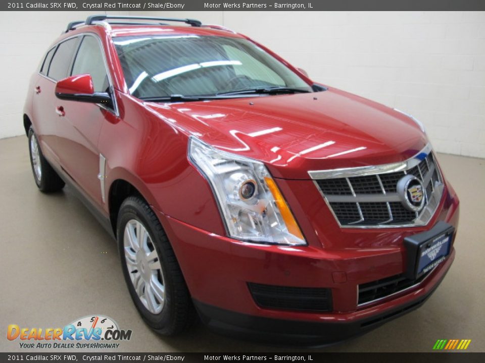 2011 Cadillac SRX FWD Crystal Red Tintcoat / Shale/Ebony Photo #1