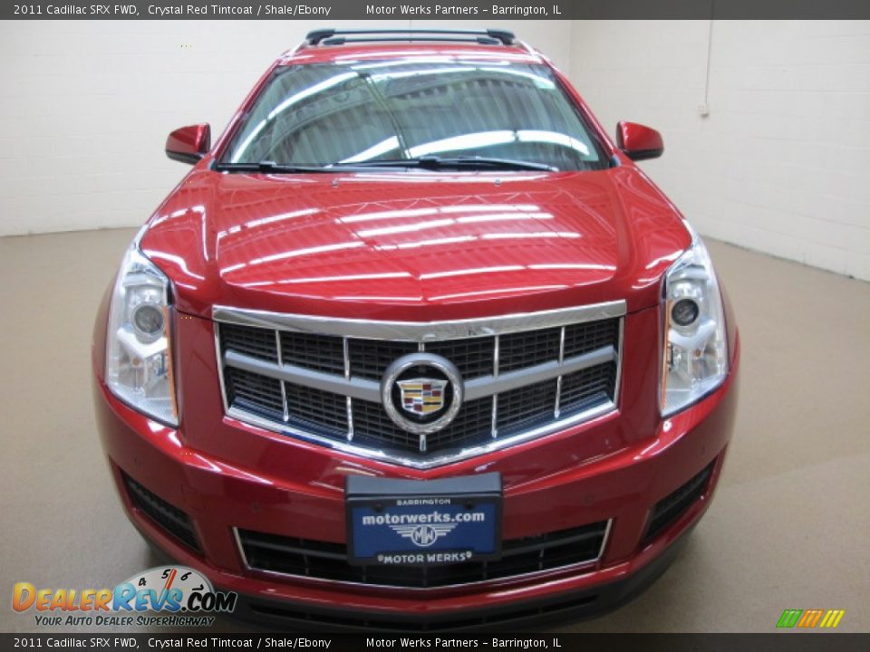 2011 Cadillac SRX FWD Crystal Red Tintcoat / Shale/Ebony Photo #2