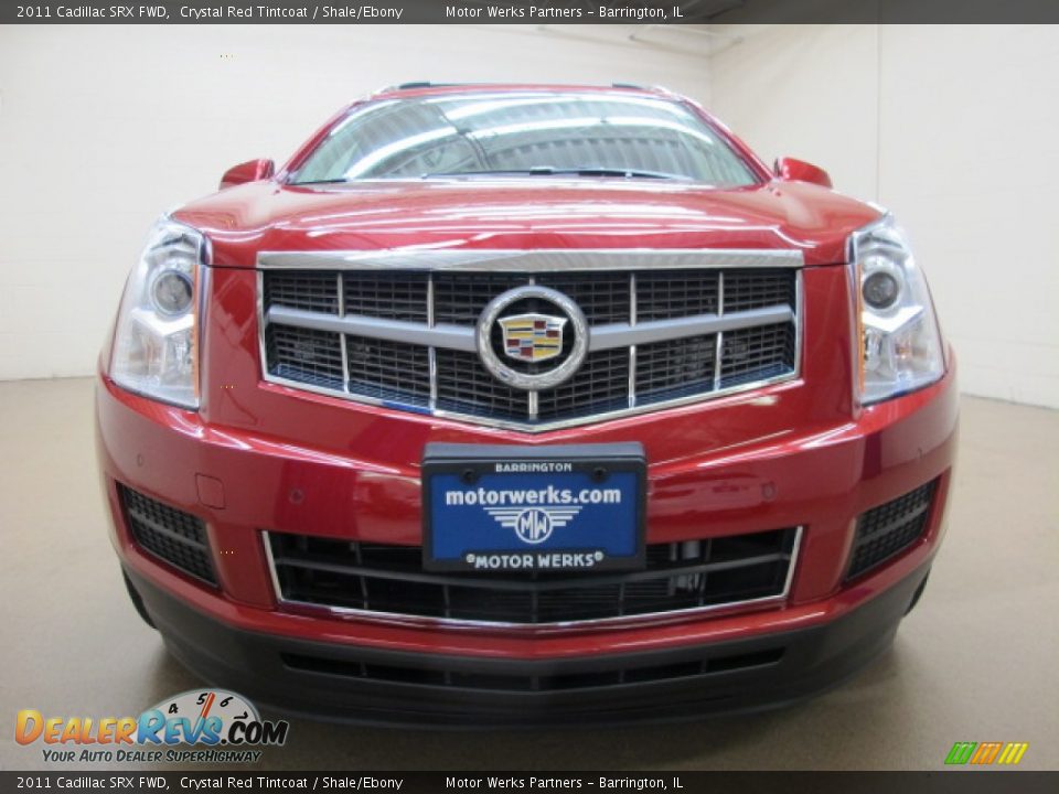 2011 Cadillac SRX FWD Crystal Red Tintcoat / Shale/Ebony Photo #3