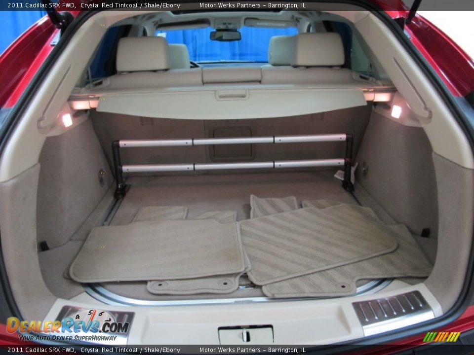 2011 Cadillac SRX FWD Crystal Red Tintcoat / Shale/Ebony Photo #11