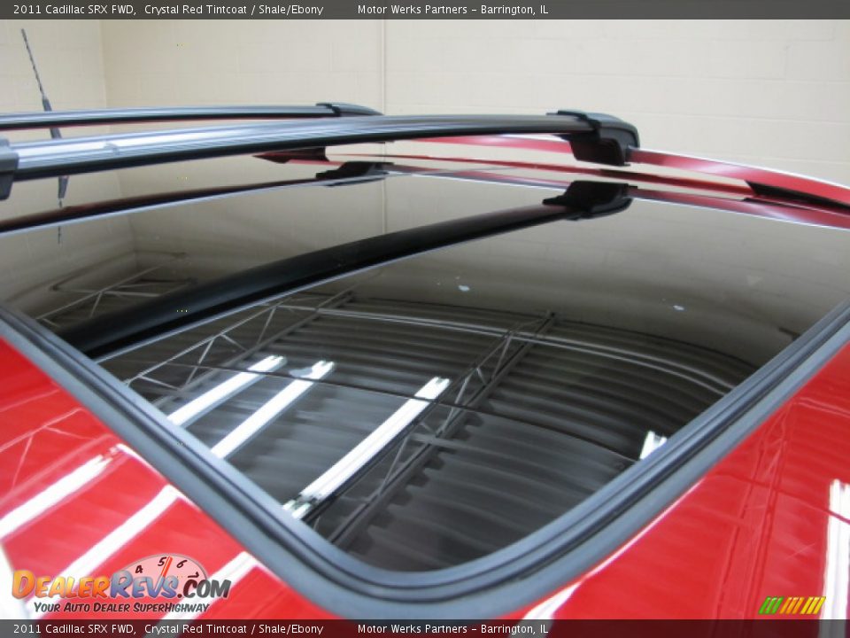 2011 Cadillac SRX FWD Crystal Red Tintcoat / Shale/Ebony Photo #12