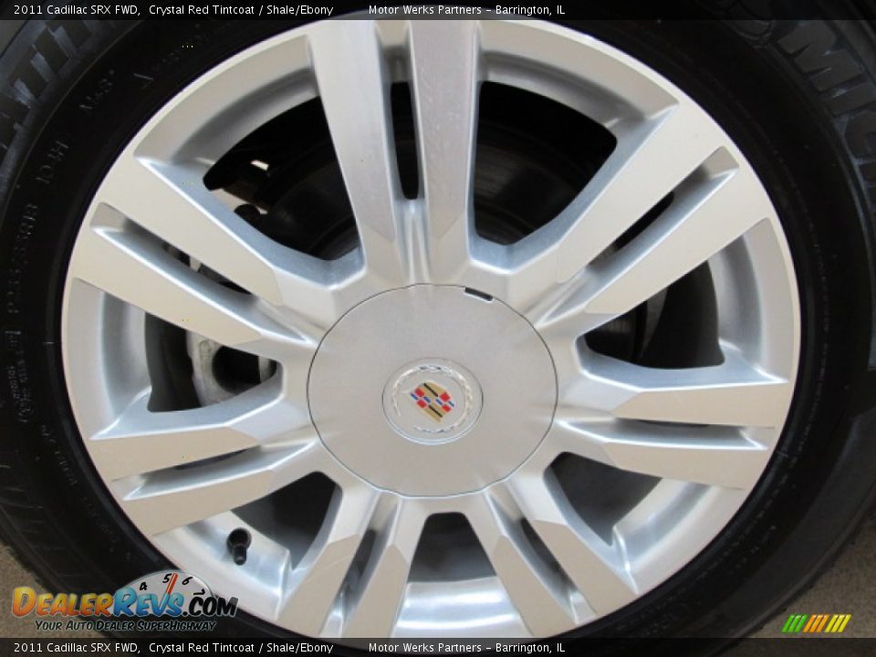 2011 Cadillac SRX FWD Crystal Red Tintcoat / Shale/Ebony Photo #15