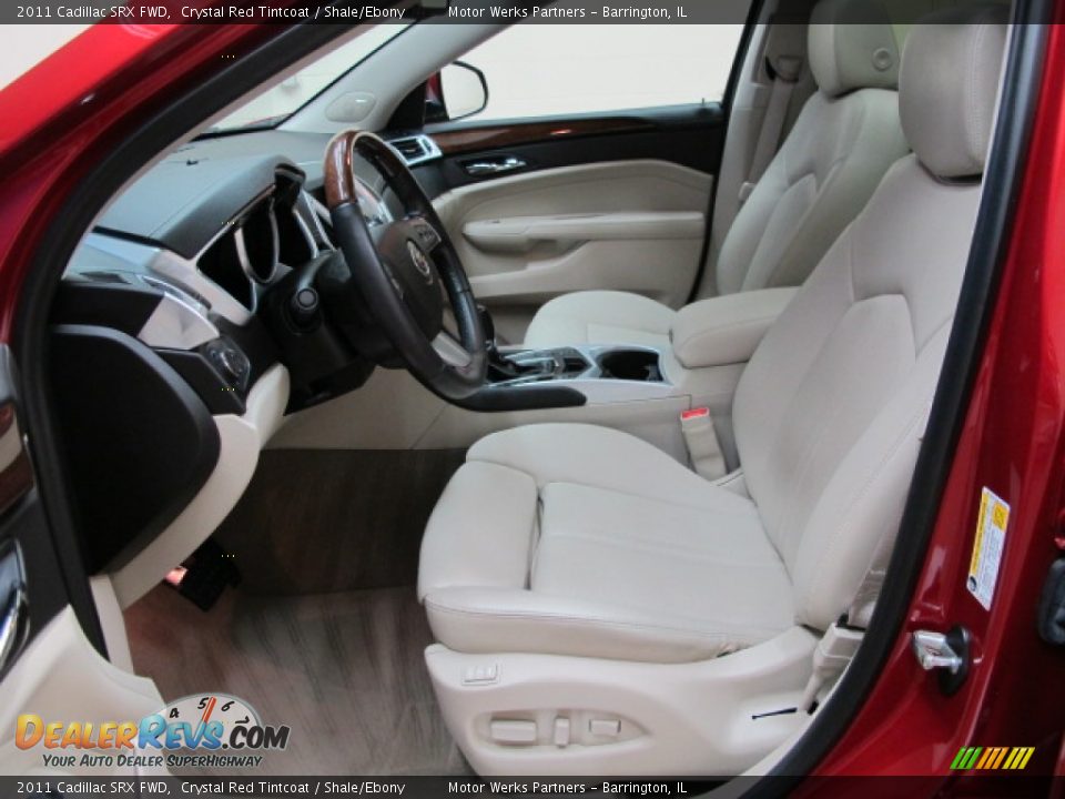 2011 Cadillac SRX FWD Crystal Red Tintcoat / Shale/Ebony Photo #17