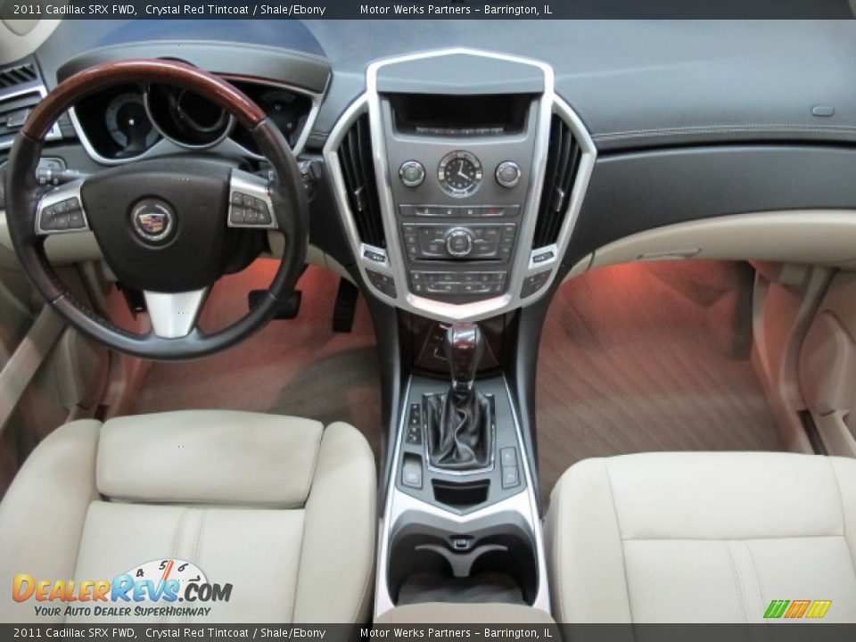 2011 Cadillac SRX FWD Crystal Red Tintcoat / Shale/Ebony Photo #26
