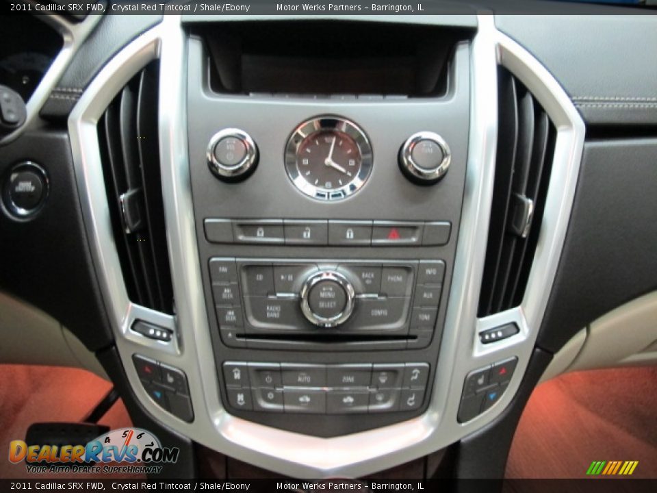 2011 Cadillac SRX FWD Crystal Red Tintcoat / Shale/Ebony Photo #30