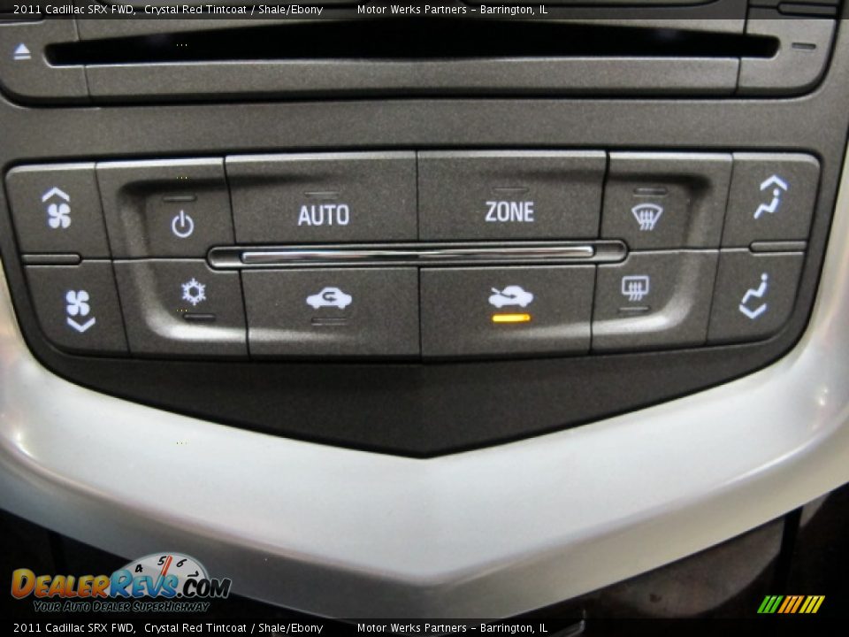 2011 Cadillac SRX FWD Crystal Red Tintcoat / Shale/Ebony Photo #33