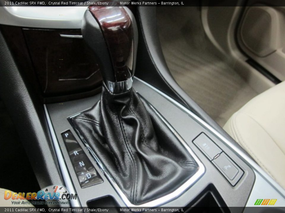 2011 Cadillac SRX FWD Crystal Red Tintcoat / Shale/Ebony Photo #36