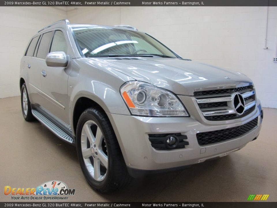 2009 Mercedes-Benz GL 320 BlueTEC 4Matic Pewter Metallic / Cashmere Photo #1