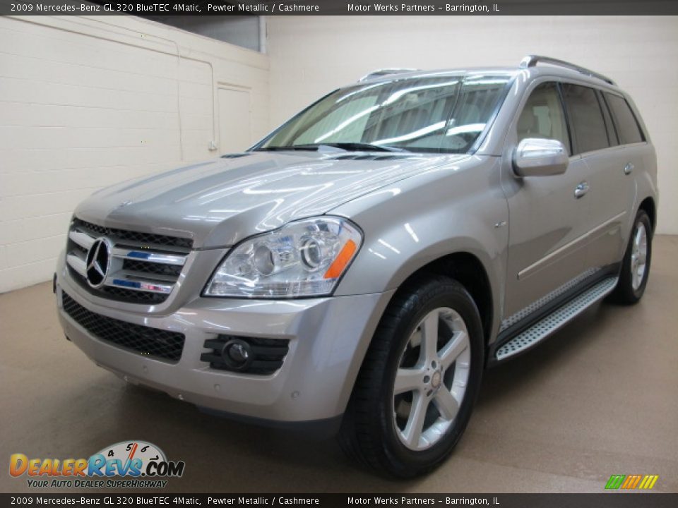 2009 Mercedes-Benz GL 320 BlueTEC 4Matic Pewter Metallic / Cashmere Photo #3