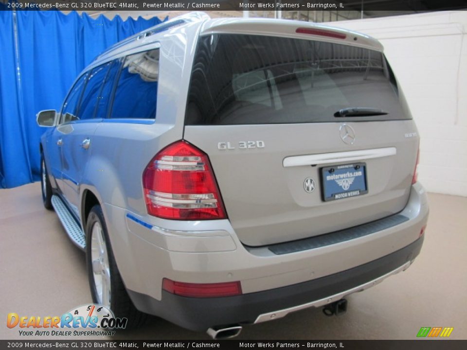2009 Mercedes-Benz GL 320 BlueTEC 4Matic Pewter Metallic / Cashmere Photo #5