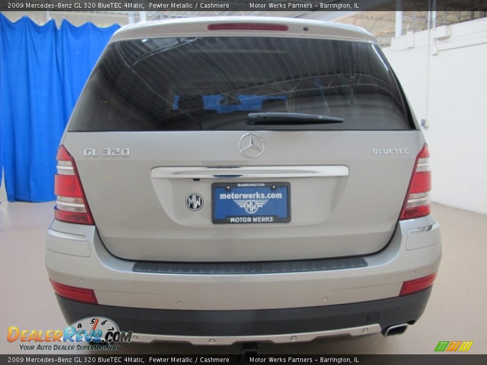 2009 Mercedes-Benz GL 320 BlueTEC 4Matic Pewter Metallic / Cashmere Photo #6