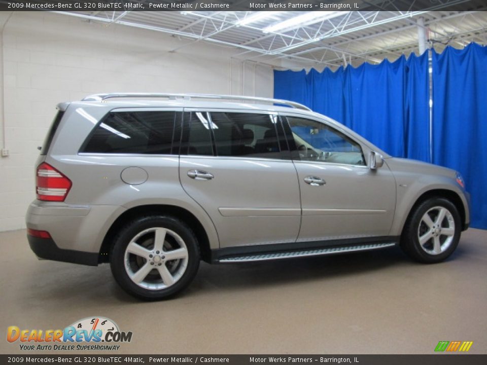 2009 Mercedes-Benz GL 320 BlueTEC 4Matic Pewter Metallic / Cashmere Photo #8