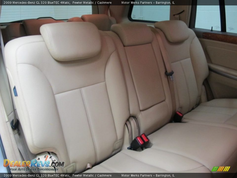 2009 Mercedes-Benz GL 320 BlueTEC 4Matic Pewter Metallic / Cashmere Photo #21