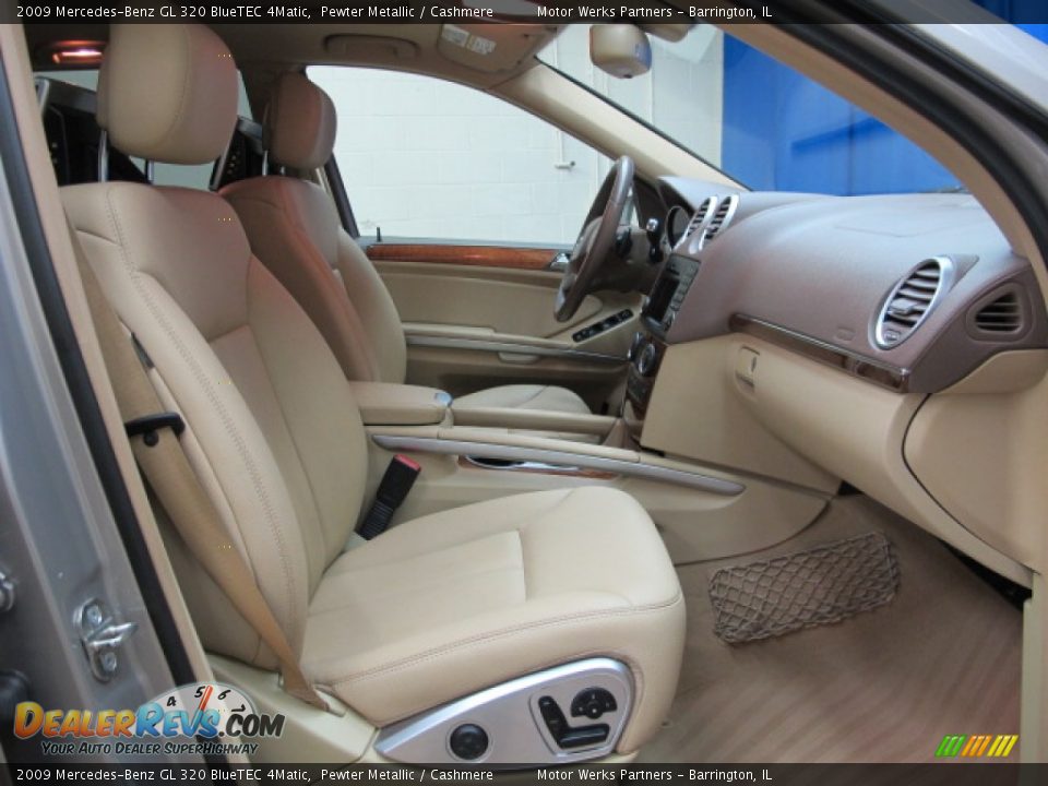 2009 Mercedes-Benz GL 320 BlueTEC 4Matic Pewter Metallic / Cashmere Photo #22