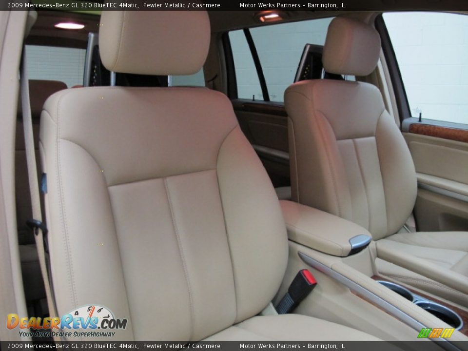 2009 Mercedes-Benz GL 320 BlueTEC 4Matic Pewter Metallic / Cashmere Photo #23