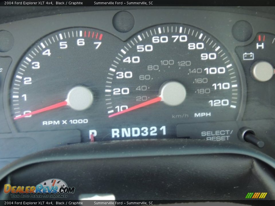 2004 Ford Explorer XLT 4x4 Black / Graphite Photo #26