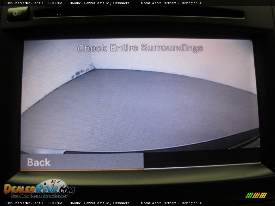 2009 Mercedes-Benz GL 320 BlueTEC 4Matic Pewter Metallic / Cashmere Photo #33