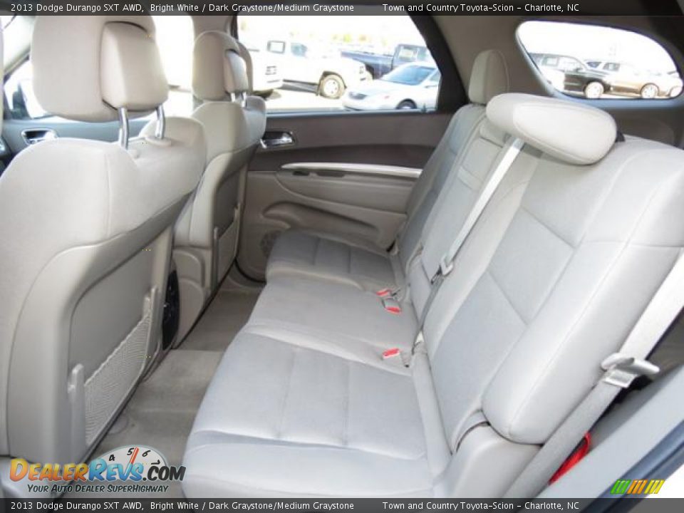 2013 Dodge Durango SXT AWD Bright White / Dark Graystone/Medium Graystone Photo #6