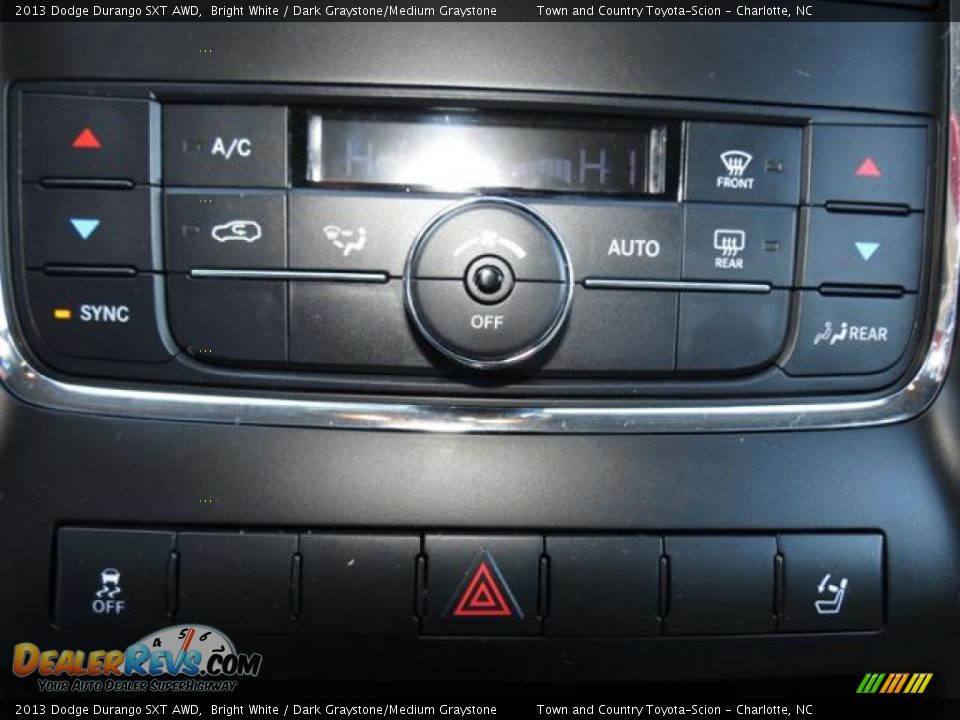 2013 Dodge Durango SXT AWD Bright White / Dark Graystone/Medium Graystone Photo #16