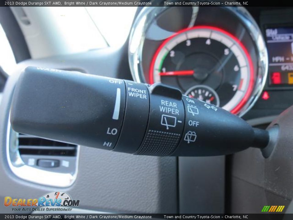 2013 Dodge Durango SXT AWD Bright White / Dark Graystone/Medium Graystone Photo #20