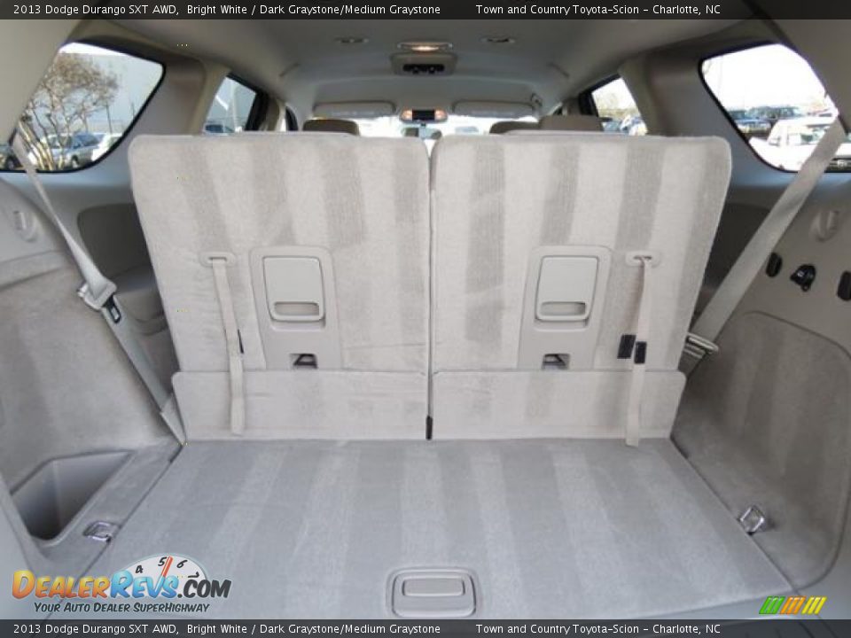 2013 Dodge Durango SXT AWD Bright White / Dark Graystone/Medium Graystone Photo #27