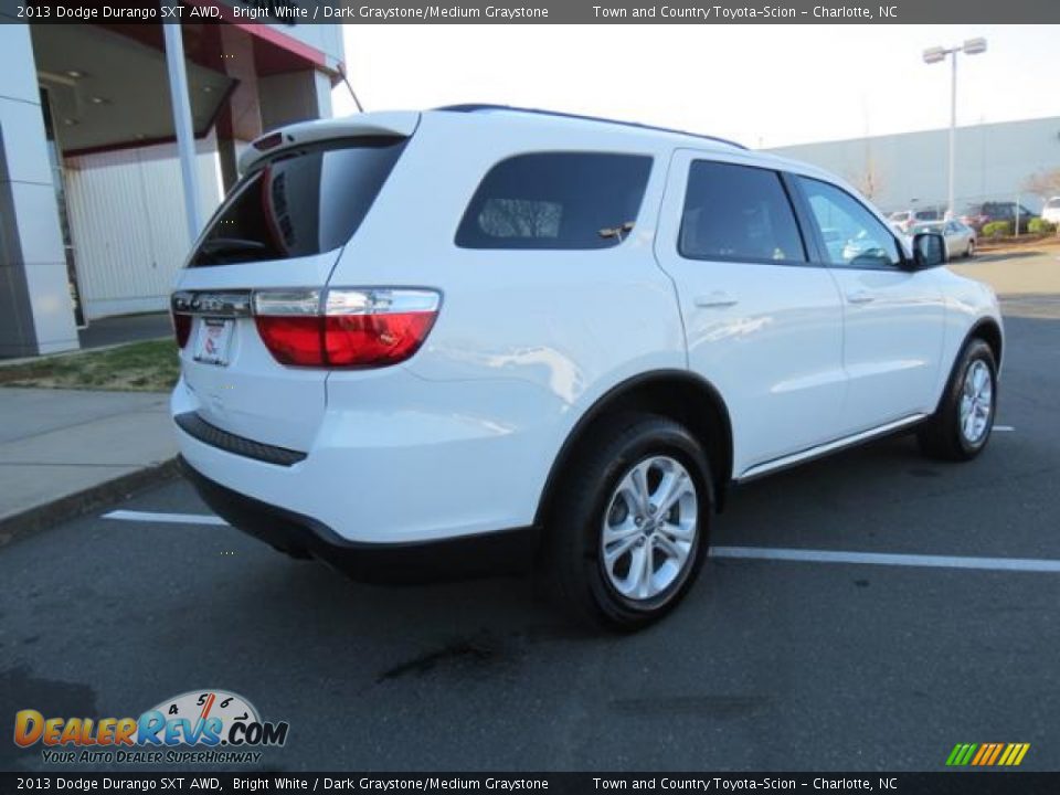 2013 Dodge Durango SXT AWD Bright White / Dark Graystone/Medium Graystone Photo #29